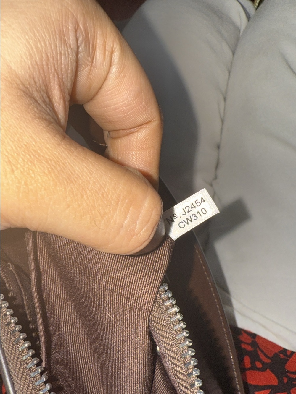 Coach Terri mini Leather Shoulder Bag - Dark Brown - Picture 9 of 9